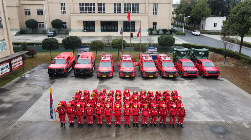 中國安能啟動應急響應。安能集團供圖