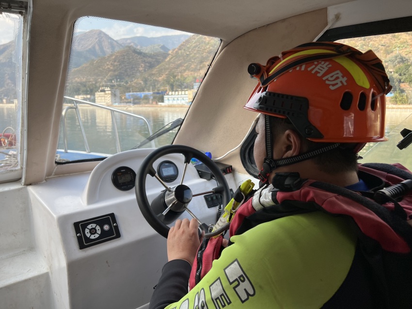 攀枝花市地震救援應急通信聯合演練現場。攀枝花市消防救援支隊供圖