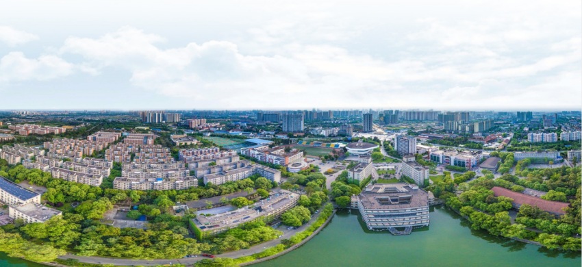 成都理工大學全景航拍圖。成都理工大學供圖