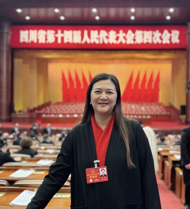 四川省人大代表李純。受訪者供圖