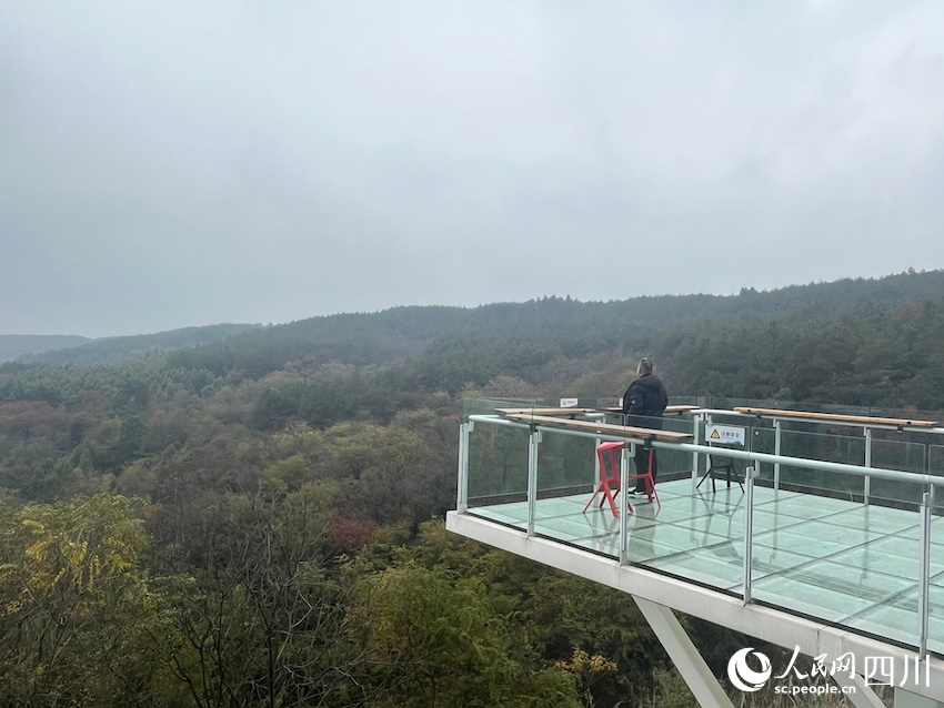 驛站觀景臺。人民網記者 郭瑩攝