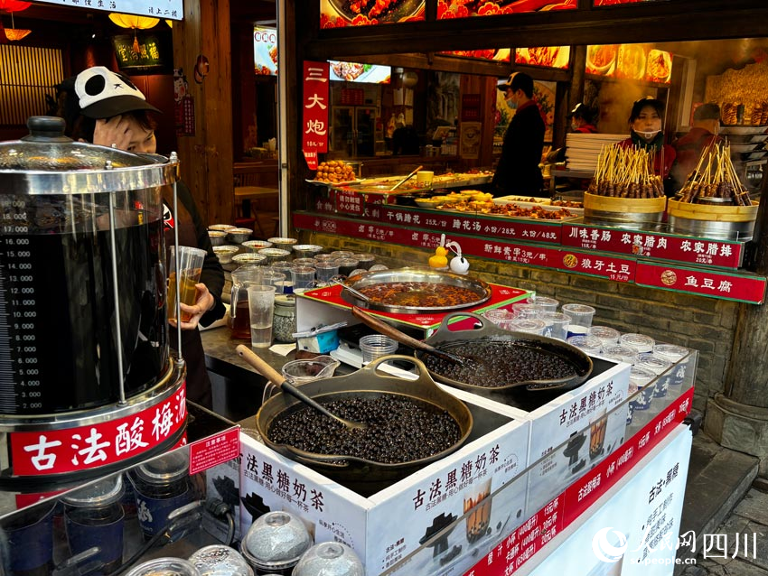 古法黑糖奶茶。實習生 謝俊皓攝