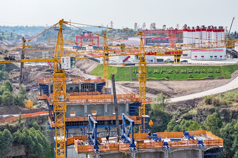 西渝高鐵四川廣安段建設再提速