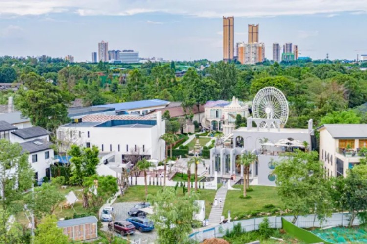 錦江花香農居。成都市文廣旅局供圖