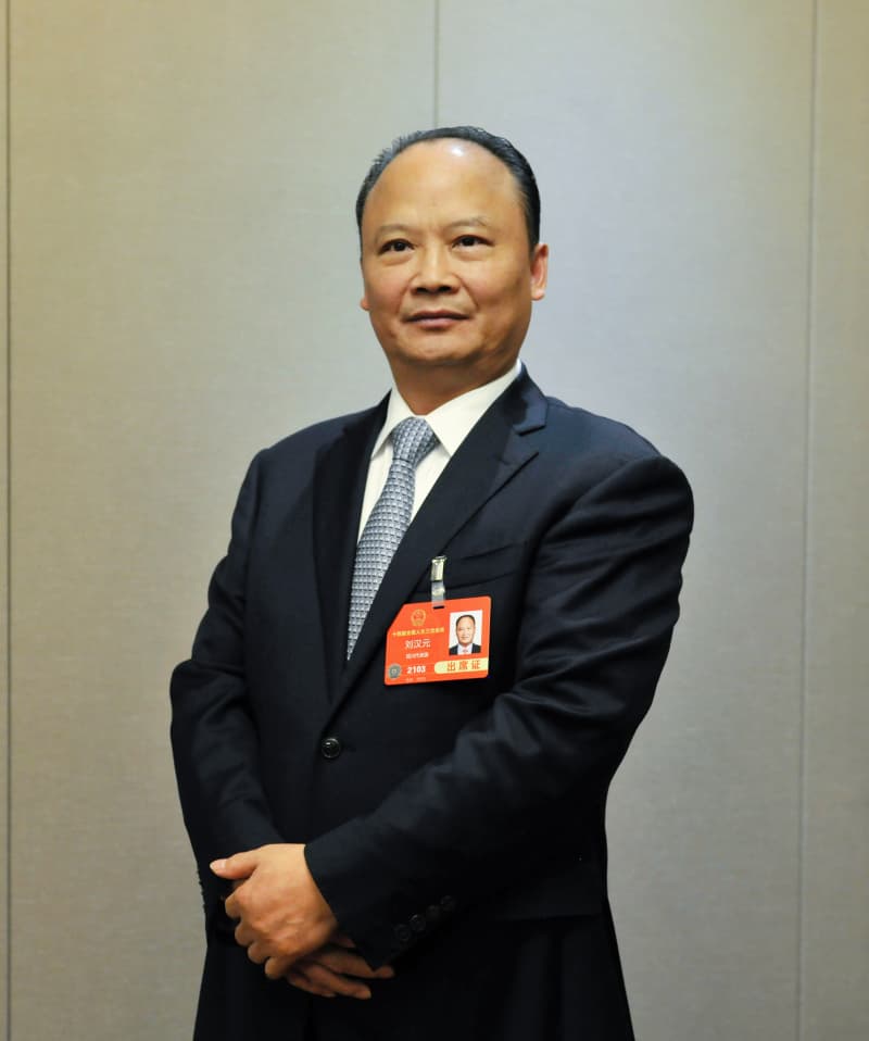 全國人大代表劉漢元。受訪者供圖