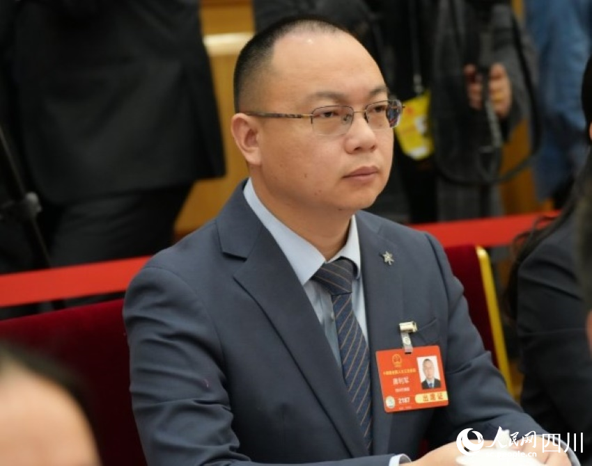 全國人大代表唐利軍。人民網記者 李平攝