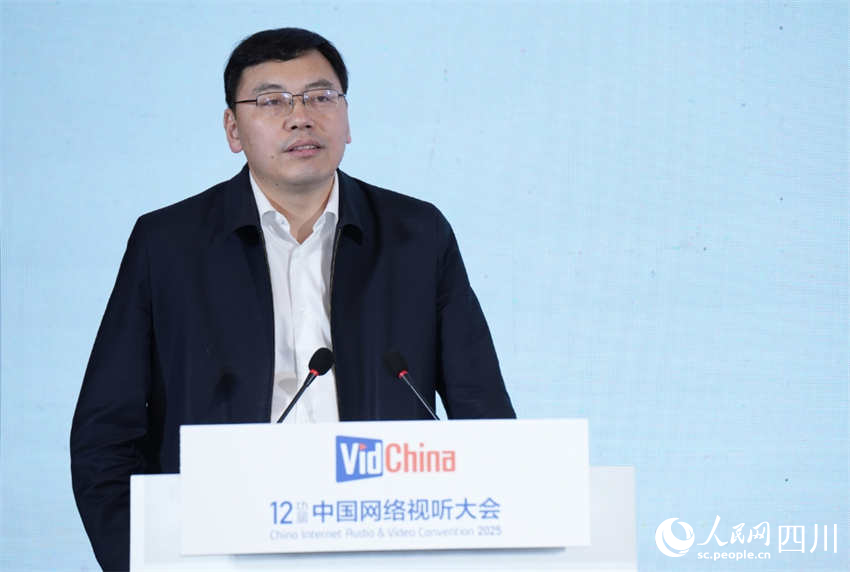 中國民族報社副書記、總編輯，道中華文宣平臺負責人閆永。張越攝