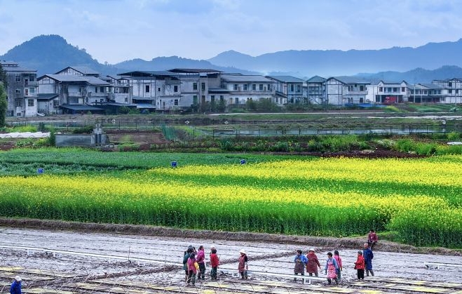 村民正在春耕備耕。