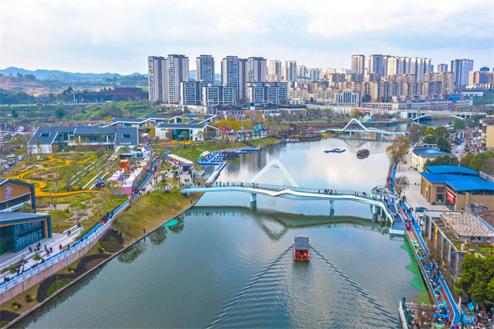 廣安賨城里。廣安市融媒體中心供圖