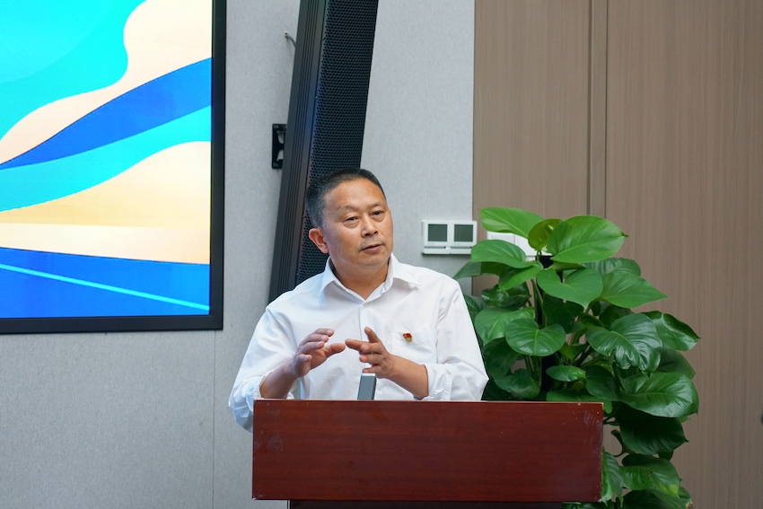 羅時海。成都交投交通建設管理集團有限公司供圖