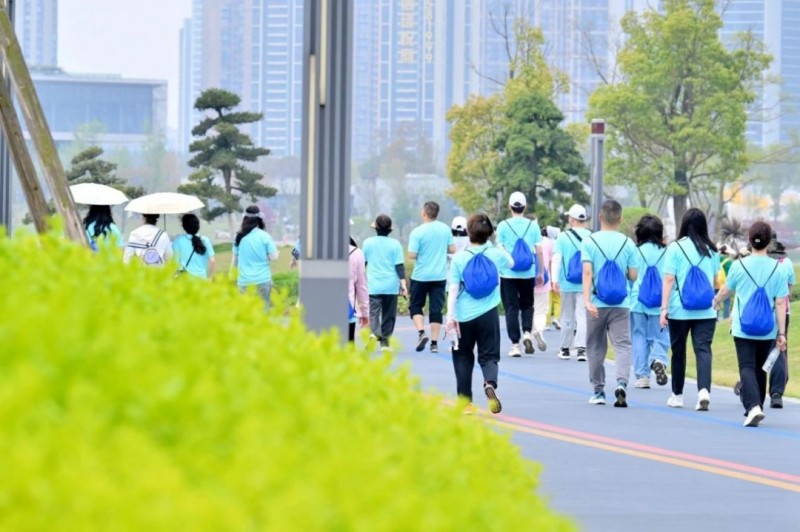 龍泉山城市森林公園徒步。成都市文廣旅局供圖
