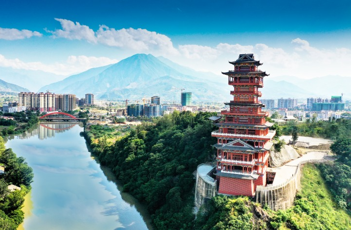 “五一”假期來德昌古城 這里有南絲古道飛“鳳凰”