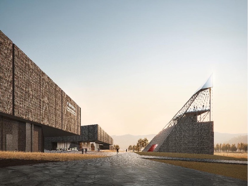 皮洛遺址保護利用項目效果圖。稻城縣委宣傳部供圖