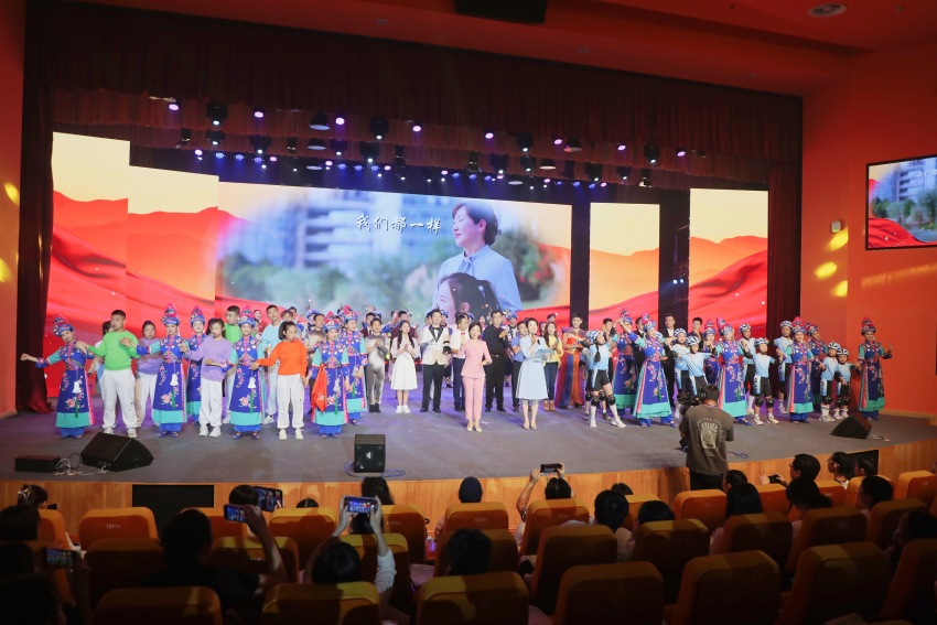 《筑夢未來的我們》表演。主辦方供圖