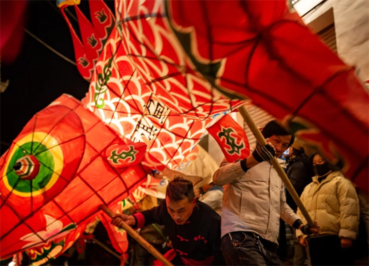 安徽歙縣瞻淇魚燈。劍門關景區供圖