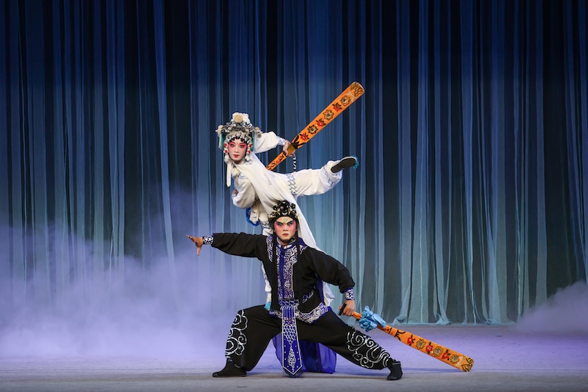 李玲琳參演的《白蛇傳》劇照。成都市川劇研究院供圖