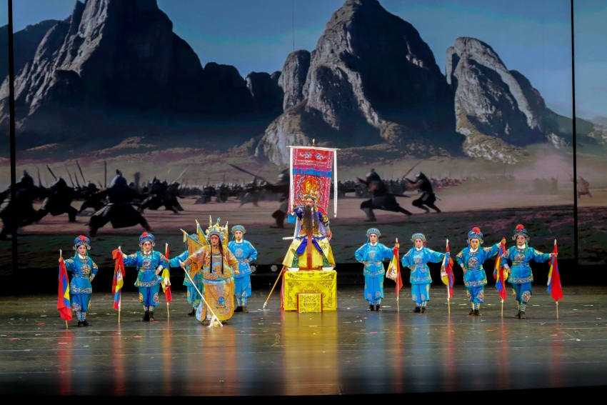 四川省第二十屆戲劇小品（小戲）比賽（決賽）現場。