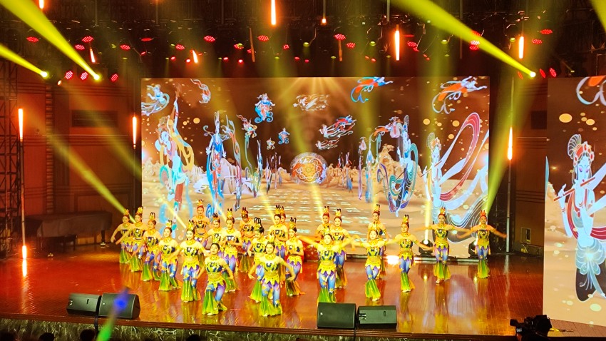 青春歌會現場。施瑩攝