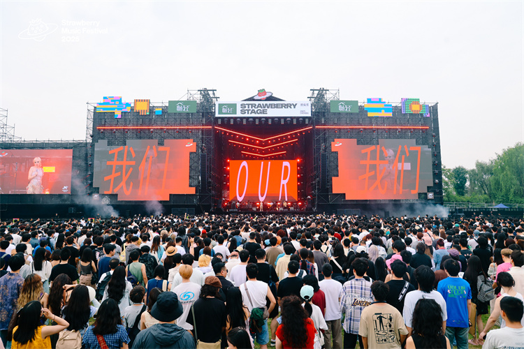 草莓音樂節。陳靜供圖