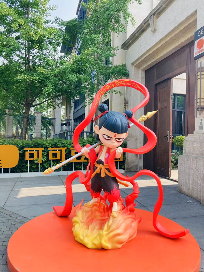 哪吒模型。成都高新區供圖