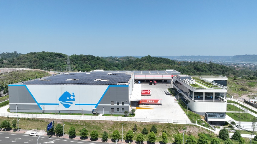 零碳物流港。受訪者供圖