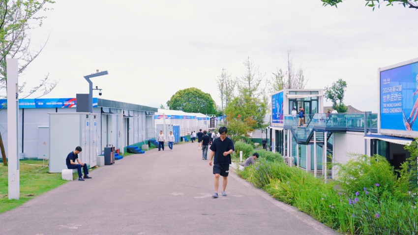 測試場。成都市委宣傳部供圖