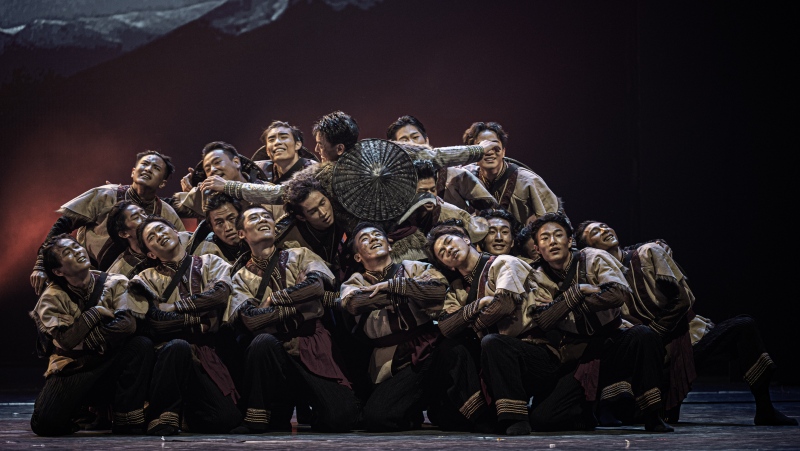 《獵蜂人》展演現場。德昌縣委宣傳部供圖