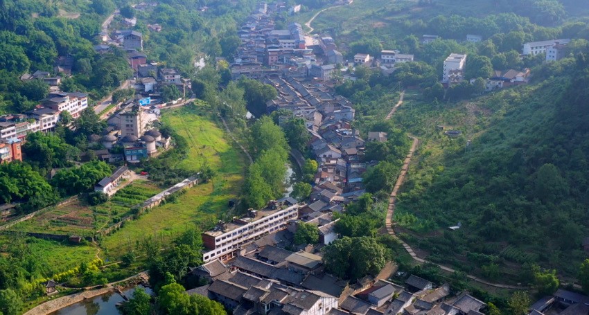 羅泉古鎮。資中縣融媒體中心供圖