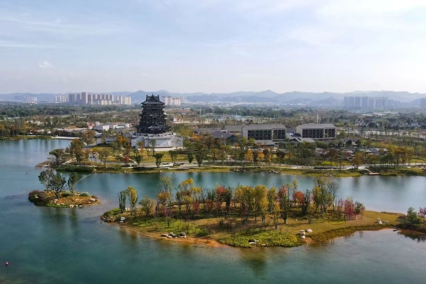 東安湖。成都市水務局供圖