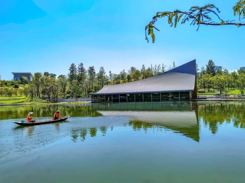 興隆湖。成都市水務局供圖