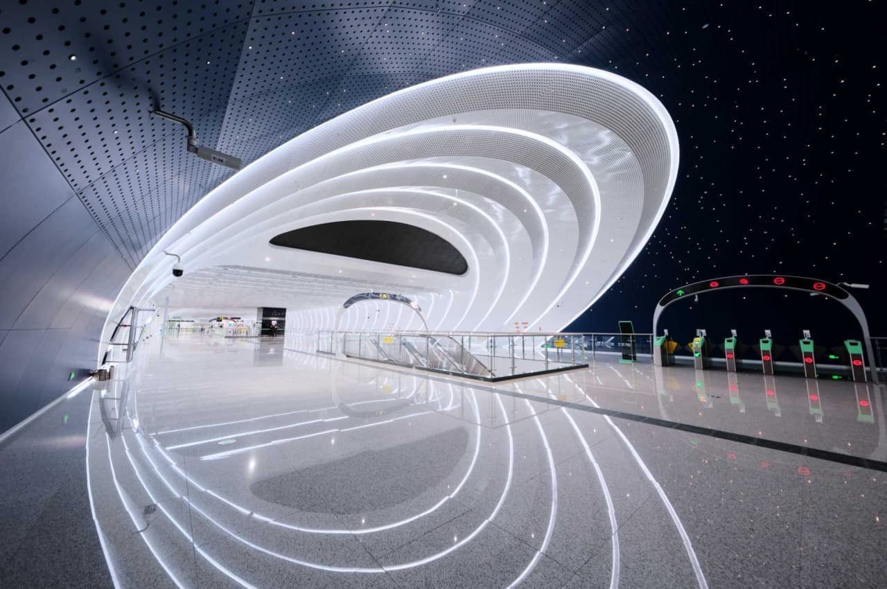 全新的地鐵站設計。成都軌道集團供圖