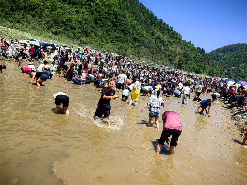 游客體驗活動。青川縣融媒體中心供圖