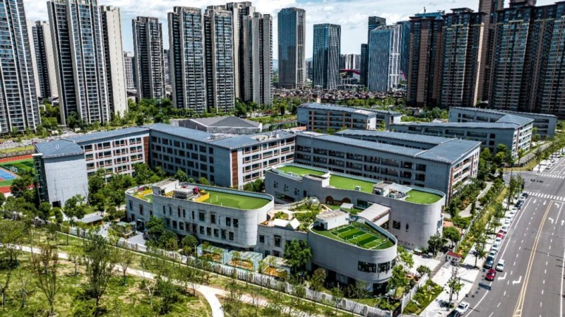 四川天府新區商務區。馬驥攝