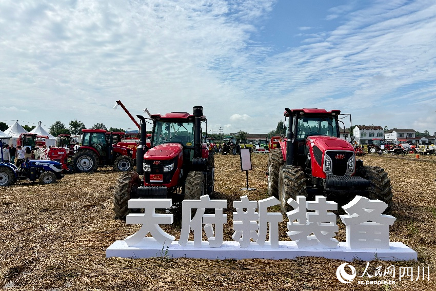 天府新裝備展區。人民網記者 朱虹攝