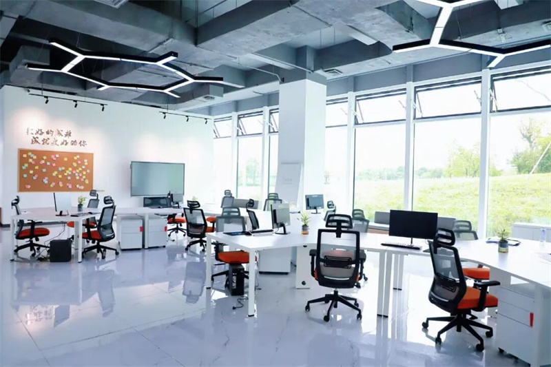 共享辦公區。四川天府新區融媒體中心供圖