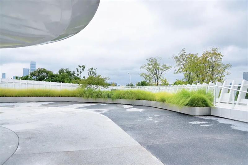 二樓露天花園。四川天府新區融媒體中心供圖