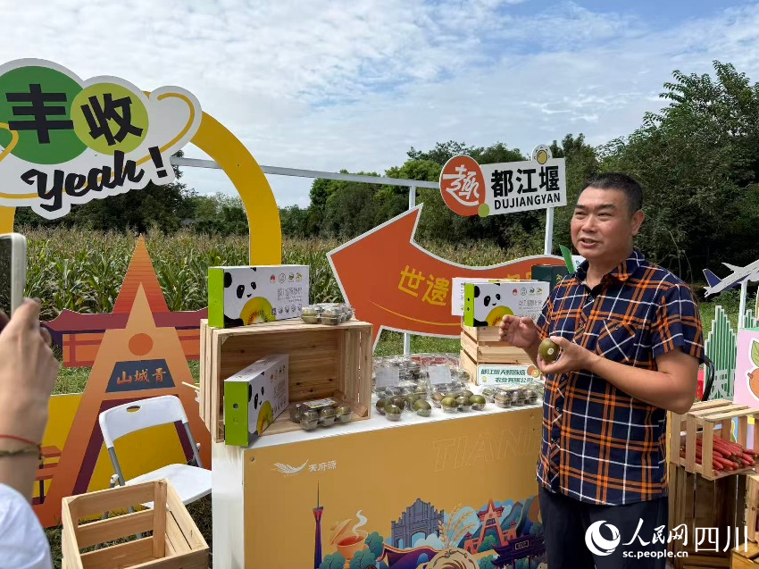 成都市慶豐收主場活動現場。人民網記者 朱虹攝