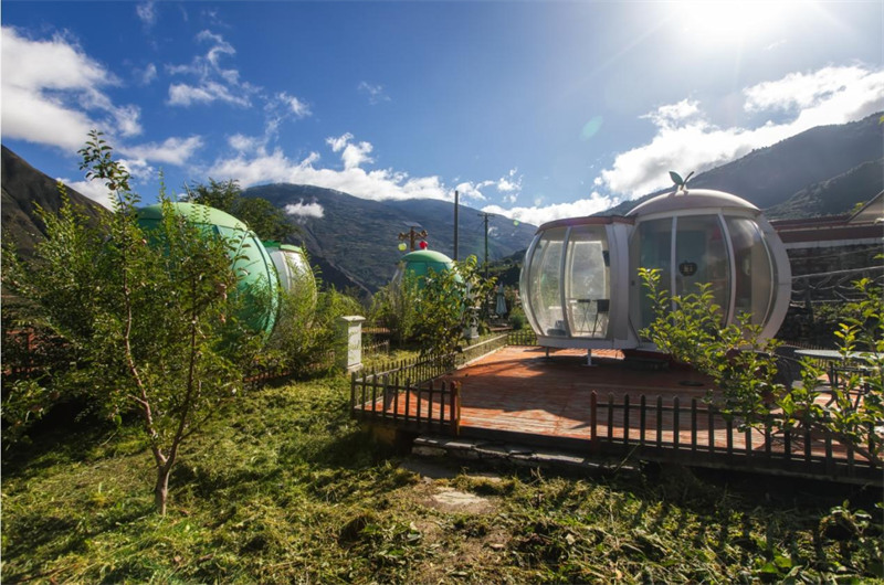 共享農莊的小屋。主辦方供圖