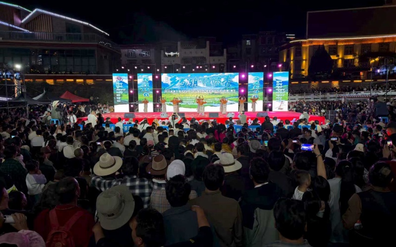 比賽現場。巴塘縣委宣傳部供圖