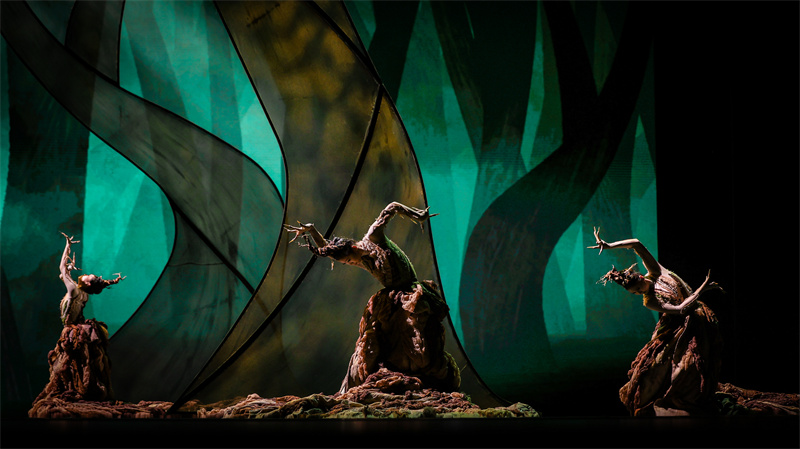 《蜀道》劇照——翠云蒼穹。主辦方供圖