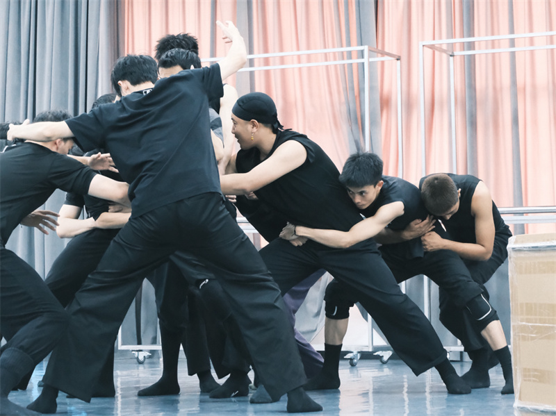 排練現場。廣元市融媒體中心供圖