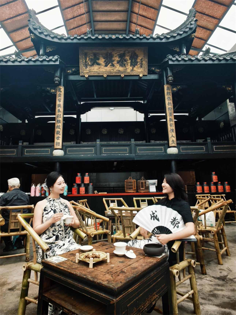 大旗茶館。陳靜供圖