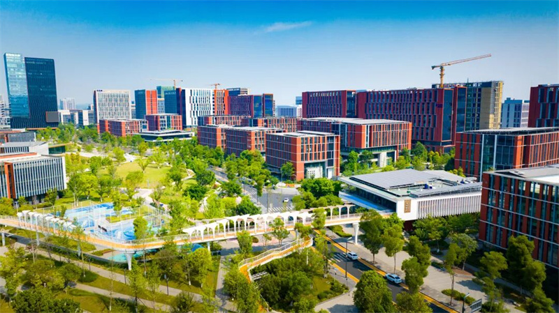 成都天府國際生物城。四川天府新區融媒體中心供圖