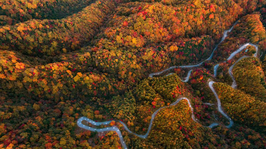 光霧山旅游景區俯瞰圖。巴中市委宣傳部供圖