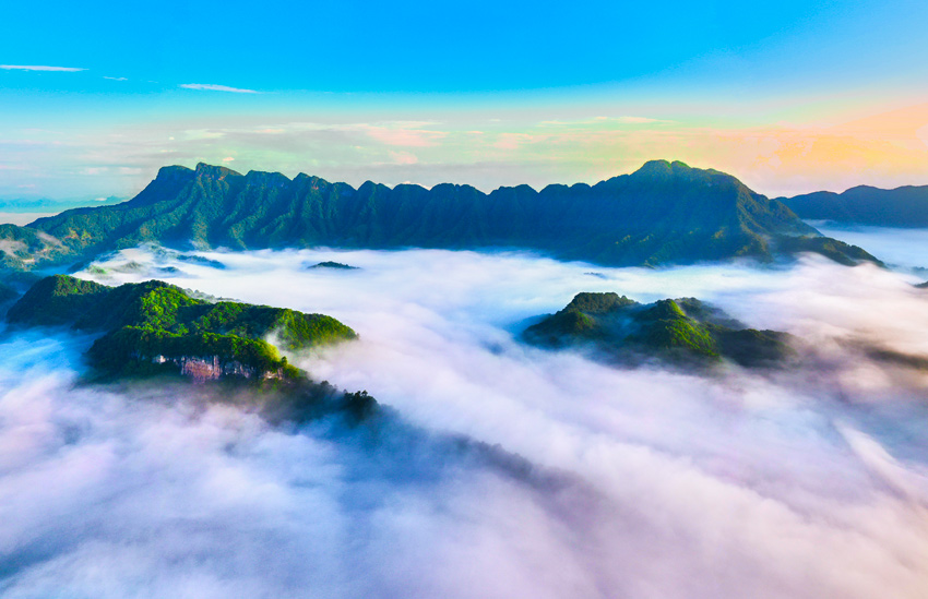 光霧山旅游風景區。巴中市委宣傳部供圖