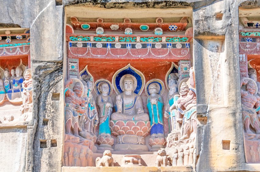 南龕石窟69號窟。巴中市委宣傳部供圖