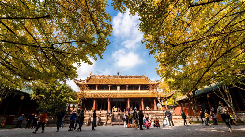 文廟大殿。崇州市委宣傳部供圖