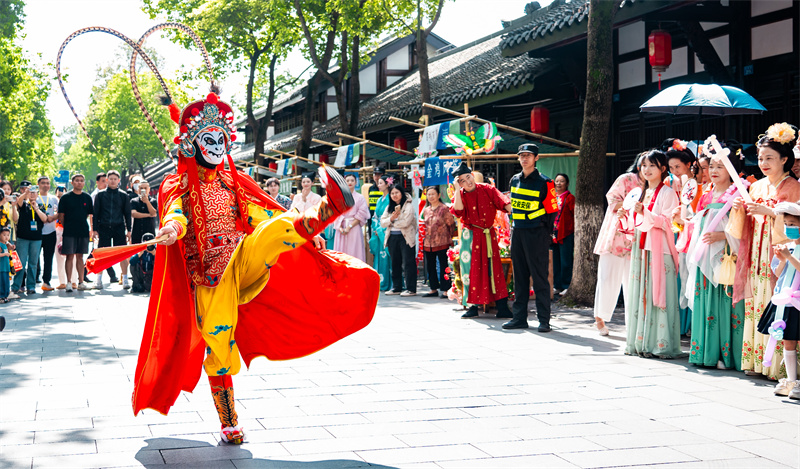 正東街歷史文化街區。崇州市委宣傳部供圖