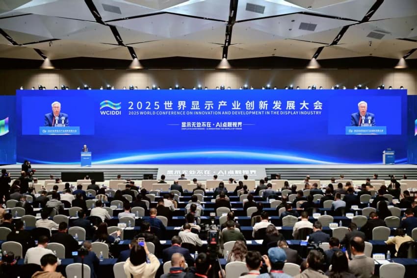 2025世界顯示產業創新發展大會。成都市經信局市新經濟委供圖