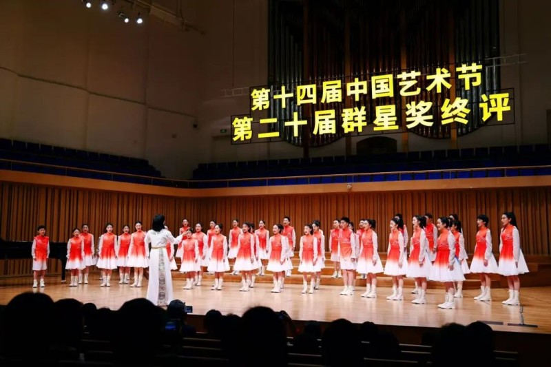 成都童聲合唱團演唱現場。成都市文廣旅局供圖